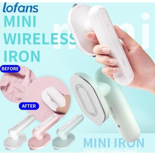 Electric Iron Mini Wireless Ironing Machine YD-017 Wireless Rapid Heating Smart Power Off Rotary Handle Portable Ironing Machine
