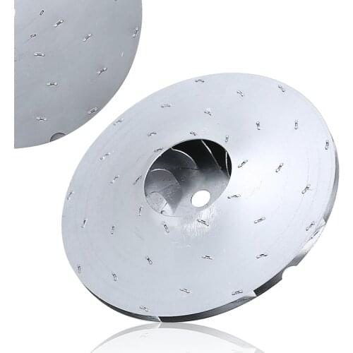 Mayitr 112mm Vacuum Cleaner Motor Fan Blade 8mm Hole Motor Impeller Fan Blade Aluminum Power Tools Accessories