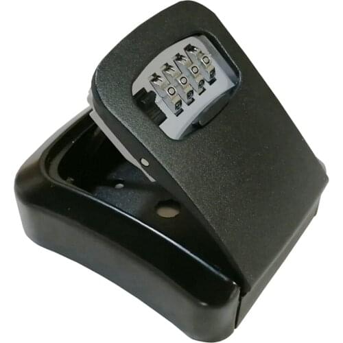 Wall Mounted Key Holder Safe Storage Box Password Security Lock Combination