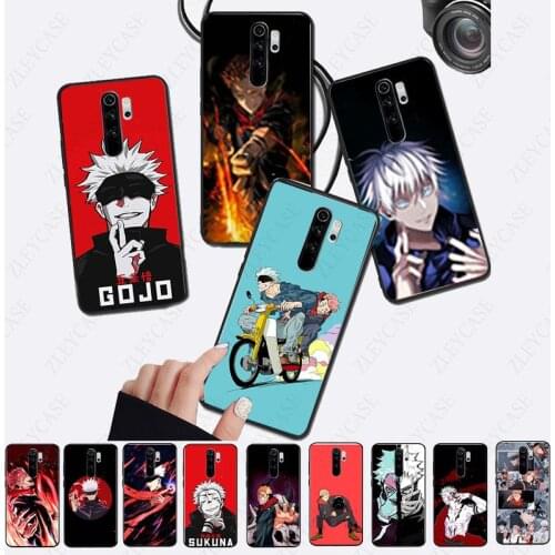 Jujutsu Kaisen Gojou Satoru silicone Phone Cover for redmi note8pro note7 note5 note6pro 7A 8A 8 note9s note9pro 8t Mobile Cases
