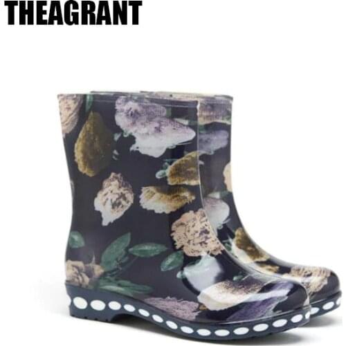 THEAGRANT Women's Rubber Boots