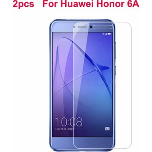 2PCS Tempered Glass For Huawei Honor 6A Screen Protector Honor 6 A Glass Huawei Honor 6A DLI-TL20 DLI-AL10 Protective Film 5.0"