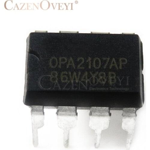 1pcs/lot OPA2107AP OPA2107A OPA2107 0PA2107AP DIP-8 In Stock
