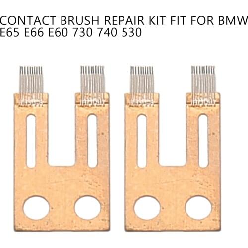 2PCS Steering Column Switch Angle Sensor Contact Brush Repair Kit Fit Car Accessories For BMW E65 E66 E60 730 740 530 7 Series