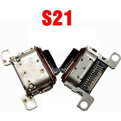 2Pcs USB Charger Jack Connector Socket Data Charging Port Plug For Samsung Galaxy S21 Ultra S21+ G996 U B G9980 G991 G998 G9910
