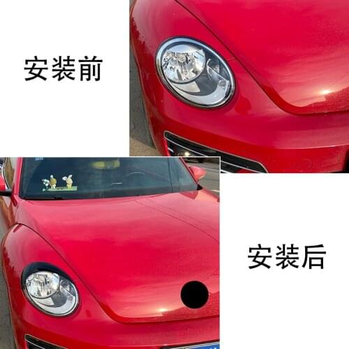 2021 Suitable For Modification the of Volkswagen Beetle 2012-2018 Headlight Cover Exterior Decoration Car Stickers