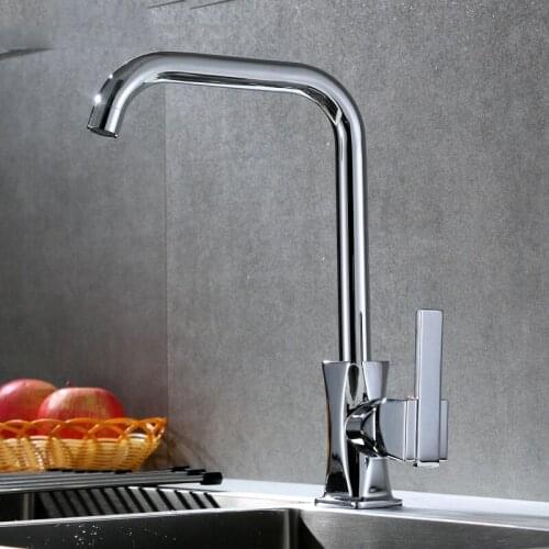 360 degree rotating hot and cold copper kitchen sink faucet sink faucet