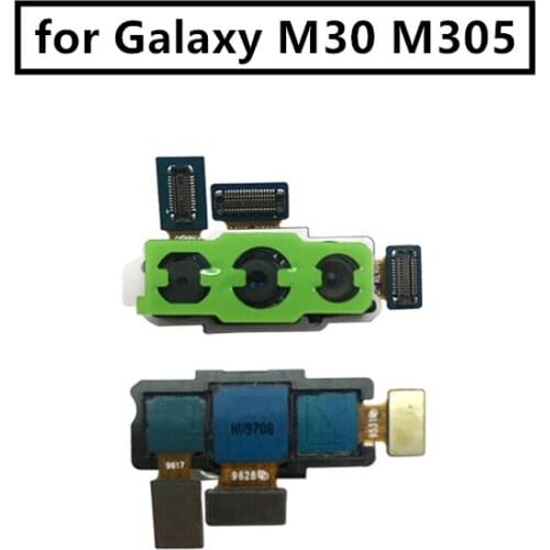 For Samsung Galaxy M30 M305 Back Camera Big Rear Main Camera Module Flex Cable Assembly Replacement Repair Parts