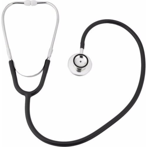 Double Dual Head Stethoscope Single Tube Doctor Nurse Cardiology Stethoscope Aluminium Alloy Chestpiece Health Care new