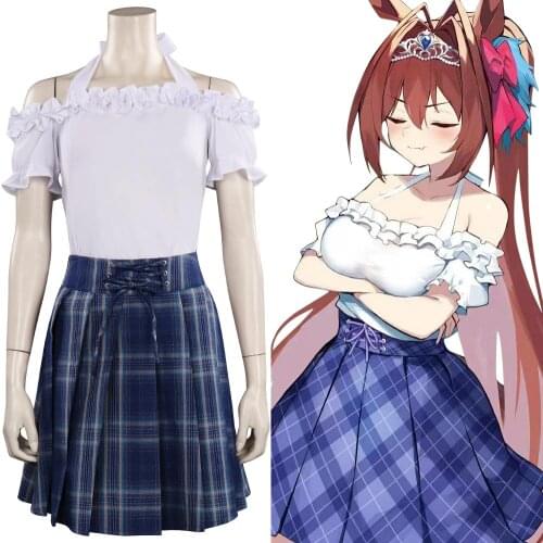 Pretty Derby Daiwa Scarlet Cosplay Costume Outfits Halloween Carnival Suit