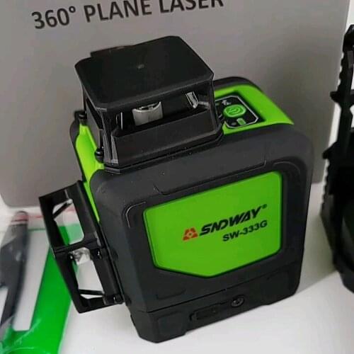 SNDWAY 3d laser level 12 lines green laser construction laser level Measuring tools SW-333G