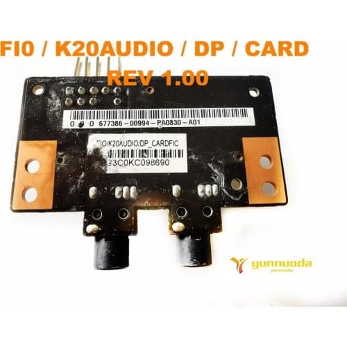 Original for ASUS FI0 K20AUDIO DP CARD REV 1.00 tested good free shipping