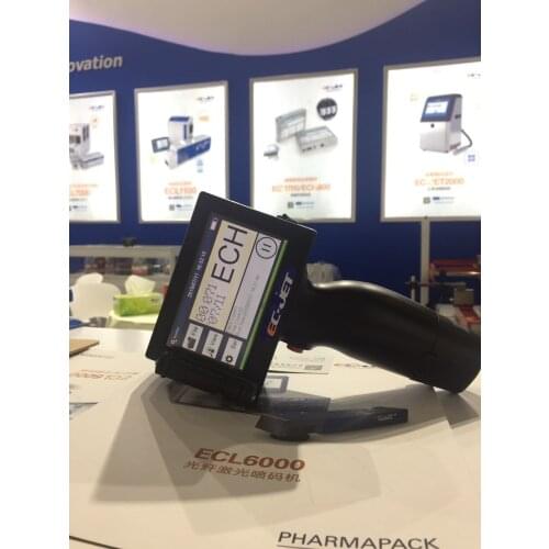 Handgun handheld inkjet printer for coding easily operate