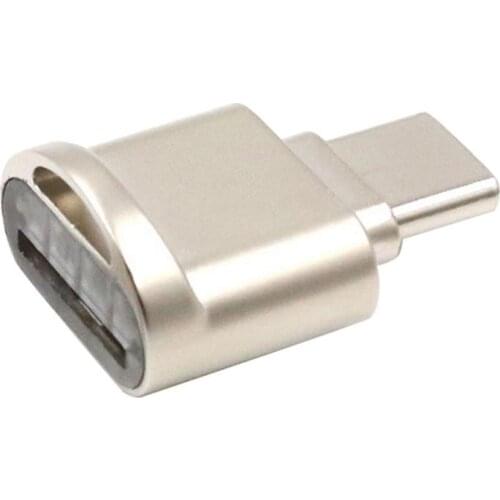 Portable USB 3.1 Type-C Card Reader Type-C Micro SD OTG Adapter Type-C Memory Card Reader For Samsung/Macbook/Huawei Smartphone