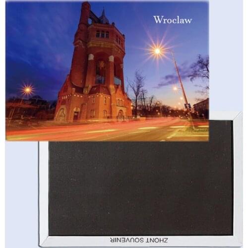 Poland Wroclaw 25241 Travel Gifts Home accessories 78*54mm Souvenir Fridge Magnet
