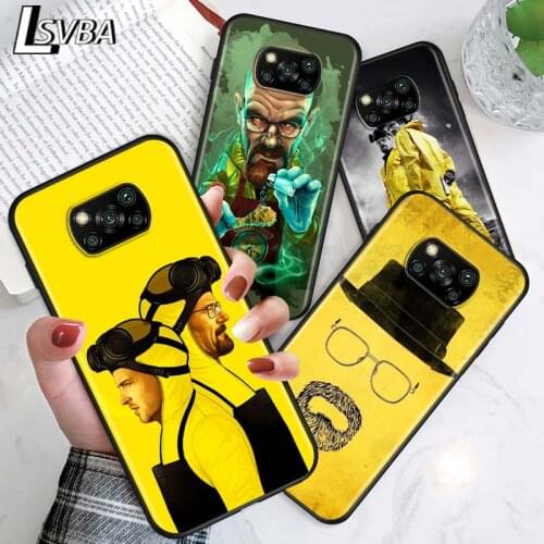 Heisenberg Breaking Bad for Xiaomi Poco X3 NFC X2 M3 M2 F2 F3 Pro C3 F1 A2 Lite Mix3 Play Silicone Soft Black Phone Case