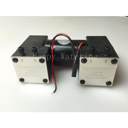 High Quality 25W Small Vacuum Pump -70Kpa Air Compressor 180Kpa 220V 15L/MIN Air Flow