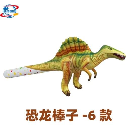 Animal Triceratops Stegosaurus Wrist Dragon Xunraptor Tyrannosaurus Spine Back Dinosaur Lala Stick Children Inflatable Toy