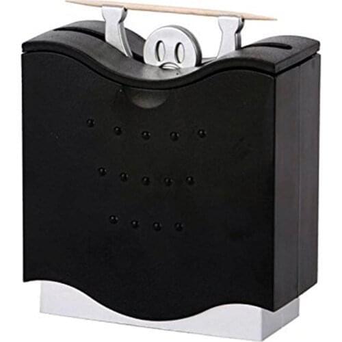1PC Home Table Toothpick Storage Box Automatic Pop-up Toothpick Holder Portable Toothpick Holder Container Restaurant