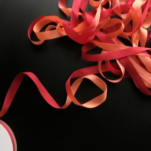 13mm,100% real pure silk woven double face taffeta silk ribbons for embroidery and handcraft project,gift packing,high quality