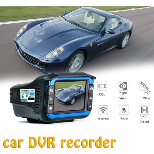 2-in-1 Car Driving Recorder HD Speed All-in-one Machine DVR Camera Radar Laser Speed Measurement Car Accessories