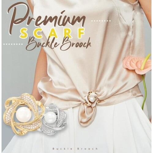 3pcs Premium Scarf Buckle Brooch Imitation Pearl Scarf Holder Scarf Brooch Clips Jewelry Simulated Pearl Jewelry Brooch