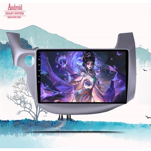 Auto Car Radio For Honda Fit Jazz 2007 2008 2009 2010 2011 2012 2013 Android 10 Navigation GPS Multimedia Player DVD Cassette