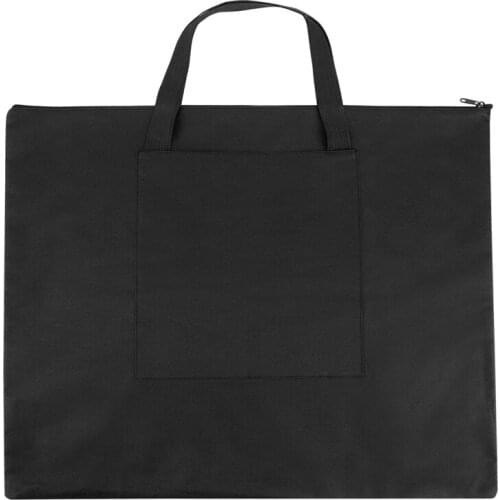 2Pcs Art Portfolio Tote Bag 20 x 26 Inches Waterproof Artist Carrying Case Poster Board Storage Bag Drawing Art Supplies