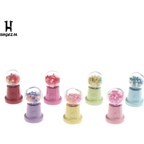 Dollhouse Miniature Mini Metal Candy Machine Simulation Model Toys For Doll House Decoration Accessories