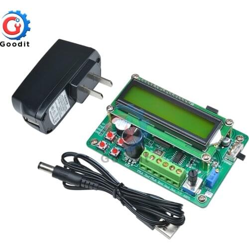 0.01Hz - 5MHz DDS Function Signal Generator Module 1602 LCD Display Sine Triangle Square Wave TTL Output Storage Recall Counter