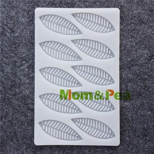 Mom&Pea CX137 High Quality 8-Leaf Silicone Mold Chocolate Mold Cake Decoration