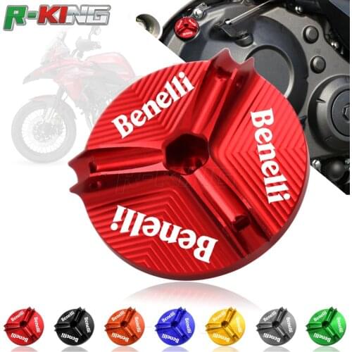 M20*1.5 Motorcycle Oil Filler plug Cover High qualit For BENELLI TRK 502 Leoncino 500 200 BJ250 BJ500 TNT 125 300 600 502c