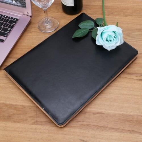1 X A4 File Folder Brief Case A4 Leather Conference File Folder Document Manager Organizer With Calculator New