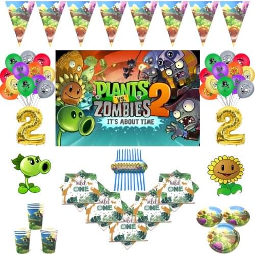 Fighting monsters Theme Disposable Kids Favor Birthday Party Decorations Tableware Set Supply Baby Shower Party Supplies Sets