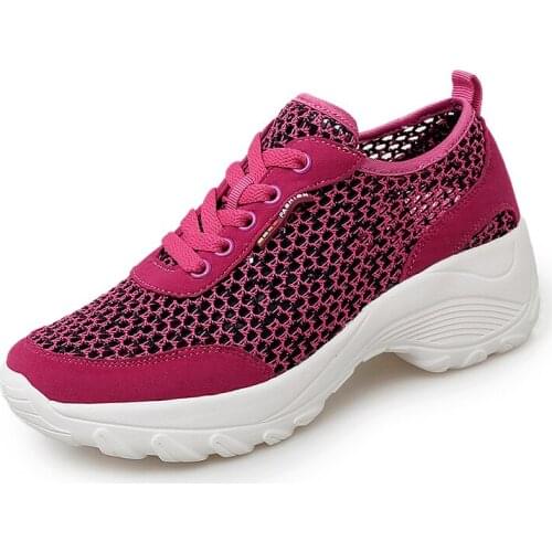 Tenis Feminino 2021 Spring Platform Gym Sport Shoes Women Tennis Shoes Female Stability Athletic Fitness Sneakers Trainers Cool