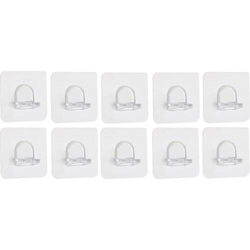 Newest 10pcs/set Shelf Support Adhesive Pegs Closet Cabinet Shelf Support Clips Wall Hanger For Kitchen Bathroom Accessories