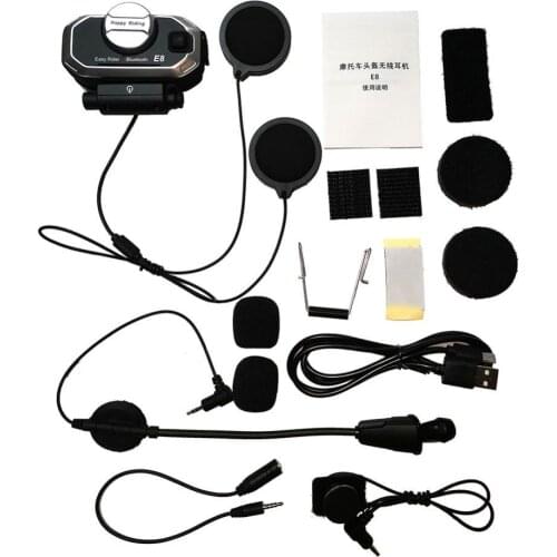 2021 Hot 50% Dropshipping!! Motorcycle Hands-free Bluetooth V5.0 Helmet FM Headphone Music Stereo Earphone