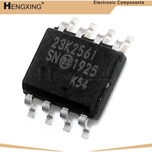 5piece 23K256-E/SN 23K256-I/SN 23K256 SRAM 256KBIT 20MHZ 8SOIC IC Best quality In Stock