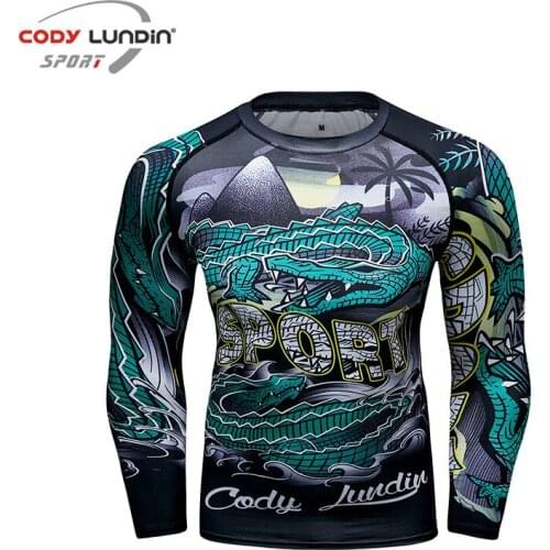 Compression High Quality Running Shirt Mens Long Sleeve Bodybuilding Sportswear T-shirt Gym T Shirts Men Fitness Tight Rashgard