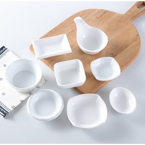 Creative Ceramic Sauce Dish Soy Sauce Vinegar Dish Tableware Dinnerware Sets Kitchen Dining Fashion Home Decoration Dinnerwares