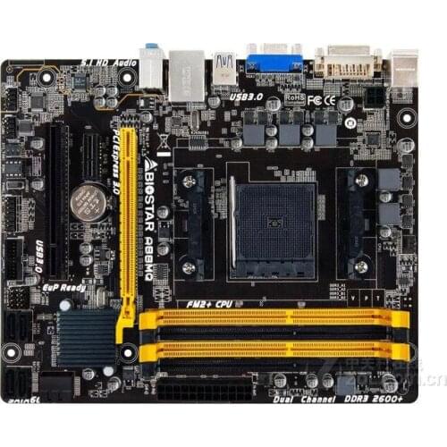 New Biostar A88MQ motherboard Socket FM2/FM2+ DDR3 USB2.0 USB3.0 SATA3 DVI VGA 32GB desktop motherboard Free shipping