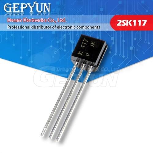 10PCS 2SK117 TO-92 K117 TO92 2SK117-GR 2SK117-BL new triode transistor