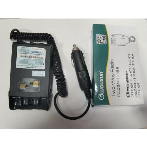 Cigarette Lighter Battery Eliminator Adapter for Wouxun KG-UVD1P UV-UV6D KG-669