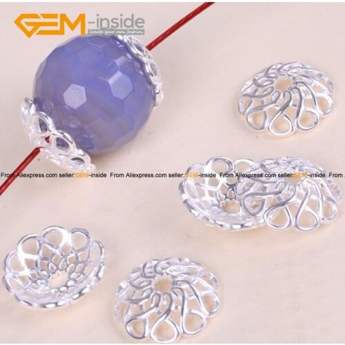 Spacer Craft Bead Caps Bright Tibetan Silver Bali Style Jewelry Findings 15mm Wholesale 20 Pcs/Bag GSP0032 Free Shipping