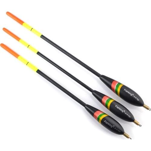 Fishing Float 3pcs/pack Barguzinsky Fir Float 1.5+4.0g/1.5+5.0g/1.5+6.0g Balsa Bobber Cork Vertical Buoy Fishing Float For Carp