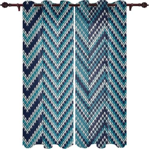 Baby Bedroom Curtains Woolen Totem Arrow Shape Living Room Hanging Curtains Balcony Kitchen Study Modern Window Treatments