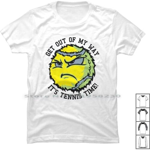 Tennis Balls T Shirt 100% Cotton Cartoon Gamers Movie Gamer Game Enni Ball Ten Ny Me Ba Funny