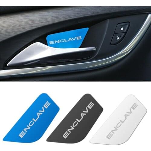 4pcs car interior door handle ornament case for Buick Enclave Accessories Car Styling