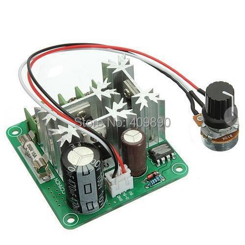 6V - 90V 15A Pulse Width Control PWM DC Motor Speed Regulator Controller Switch