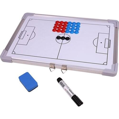 Aluminium Tactical Magnetic Plate for Soccer Strategy Coach Football Judge Board Soccer Traning Equipment Accessories